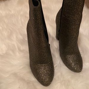 BCBG sparkly boots